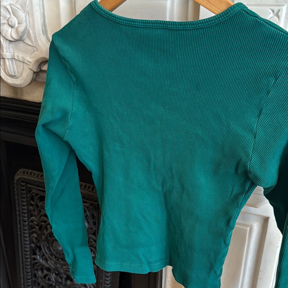 Big Bud Press V-Neck Long Sleeve Top - Picture 4 of 6